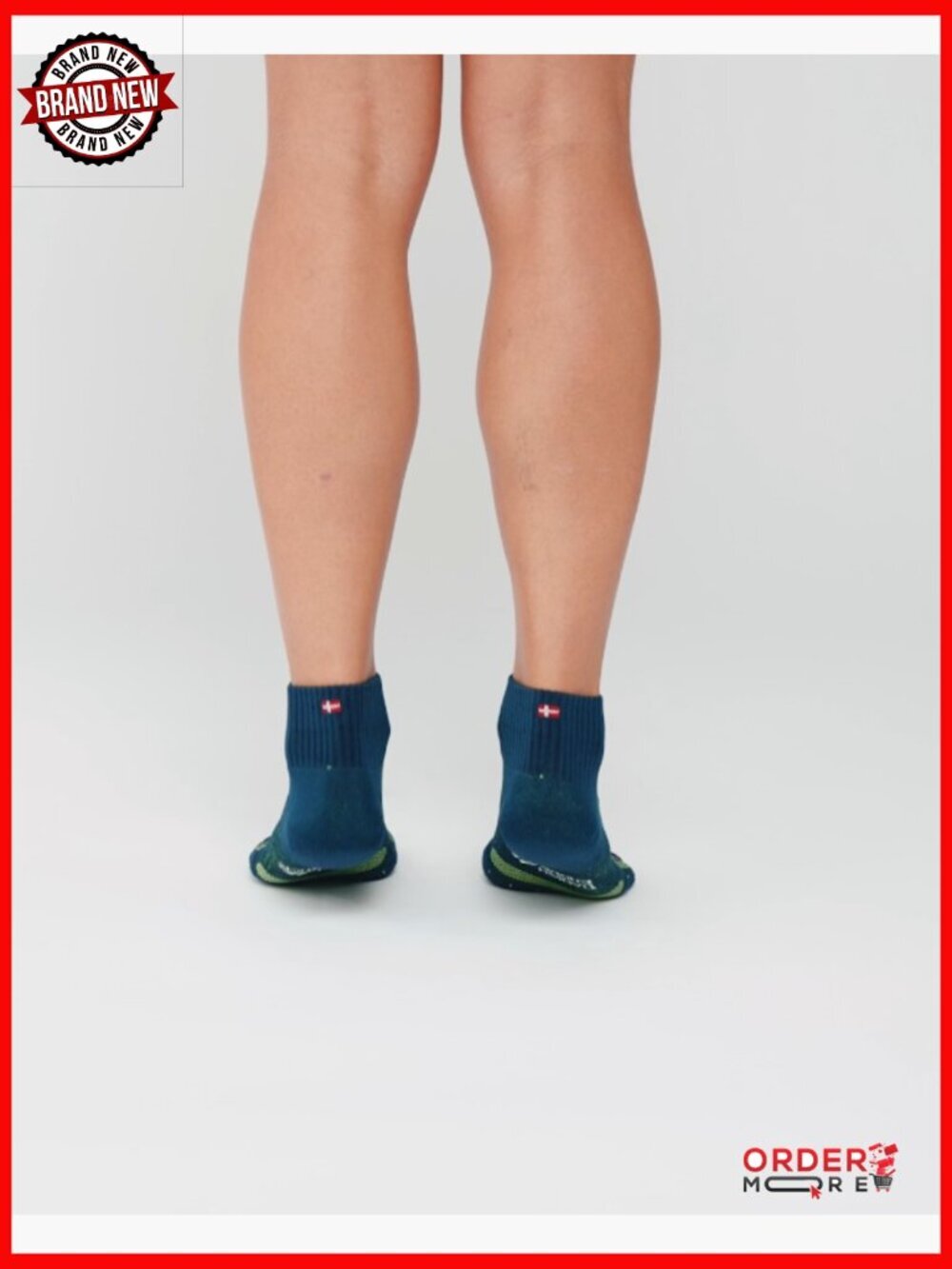 Ultra-Comfort Quarter Running Socks 3 Pack Performance Socks - Picture 7 of 7